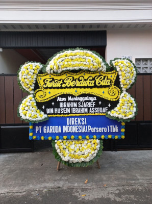 Papan Bunga Duka di Rejotangan