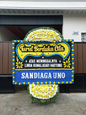 Papan Bunga Duka di Rejotangan